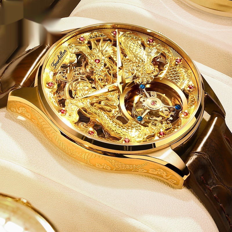 The Golden Tourbillon in Brown Gold — mechanical tourbillon timepiece by Timeless Co.